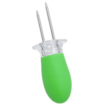 Fourchettes Ă griller le maĂŻs en acier inoxydable,-Vert