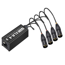 Hochwertiger 4-Kanal-XLR-auf-Cat5-Adapter für-öffentlicher Mund