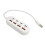 Station de recharge multiport avec 4 connecteurs USB et 4-30cm 1