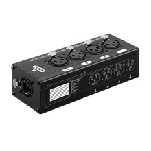 4-poorts XLR naar RJ45-adapter voor microfoons,-Vrouw A