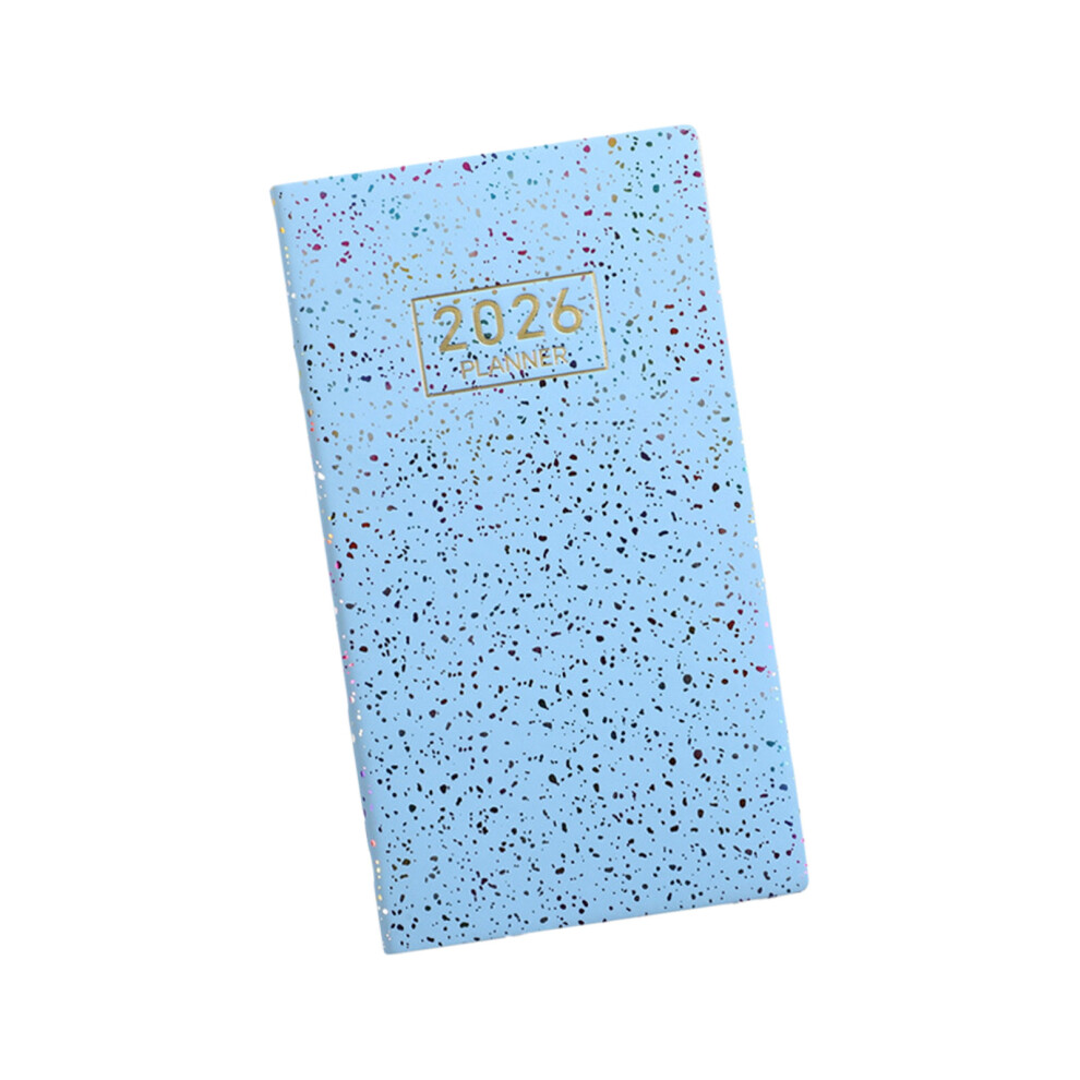 2026 A6 Note Pad Notebook, Memo Paper Notepad With Hard &- Blue 7754004217560