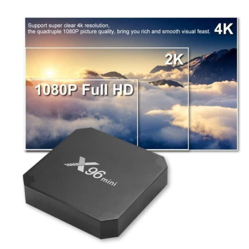 X96 Mini Android TV Box, τετραπύρηνος επεξεργαστής Amlogic S905W, 2GB RAM 16GB ROM, συσκευή αναπαραγ 1