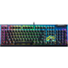 Teclado mecánico para juegos - RAZER - BlackWidow V4 X Fortnite Edition - Interruptores Razer Yellow - Razer Chroma RGB