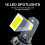 Λαμπτήρες LED H7 18000LM 120W, 16 τσιπ CSP, Αντικατάσταση προβολέων αυτοκινήτου, Λευκό 4
