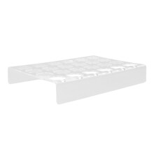 Kaffee-Organizer 24-Kapseln Transparent 34,5x24,8x5 cm