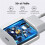 Καλώδιο γρήγορης φόρτισης USB C 20W 1M συμβατό με iPhone 15 και Galaxy S24 Compact White φορτιστ 4