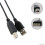 Καλώδιο USB A σε USB B 1,8M Μαύρο για Εκτυπωτές και Σαρωτές Μεταφοράς Δεδομένων Πλεγ 4