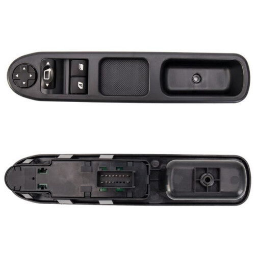 Power Window Switch Button for Peugeot 207 96548591XT Driver Side Replacement Control Panel 2