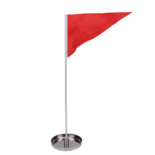 Flaggen-Loch-Becher-Set, 10 cm Becher, 40 cm Flagge, 3,9 Zoll