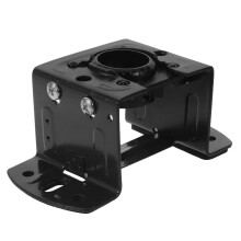 1Set Black Metal Adjustable Ceiling Fan Bracket for Stable Light Mount