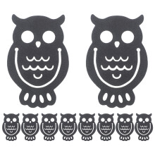 10Pièces Marque-Pages Noir Étanche Et