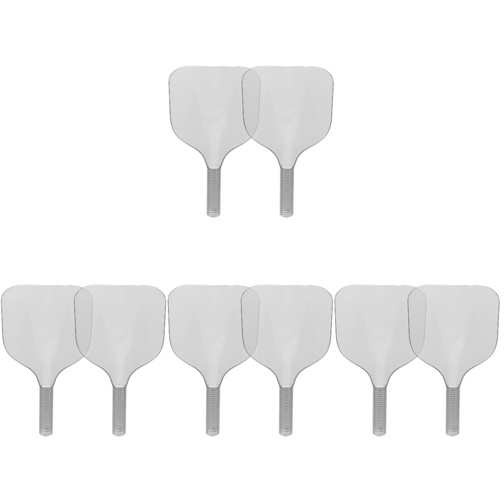 Inoomp 8Pcs Salon Hair Spray Face Shield Pet Protective Cover For Barbershop
