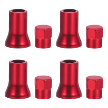4Sets Plastic Bandenventieldopjes Auto Ventielkappen Set Duurzaam