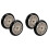 4Pcs Flexible Scooter Wheels for Replacement Multi-Color Easy Install 1