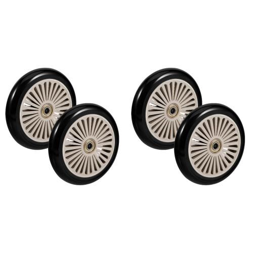 4Pcs Flexible Scooter Wheels for Replacement Multi-Color Easy Install