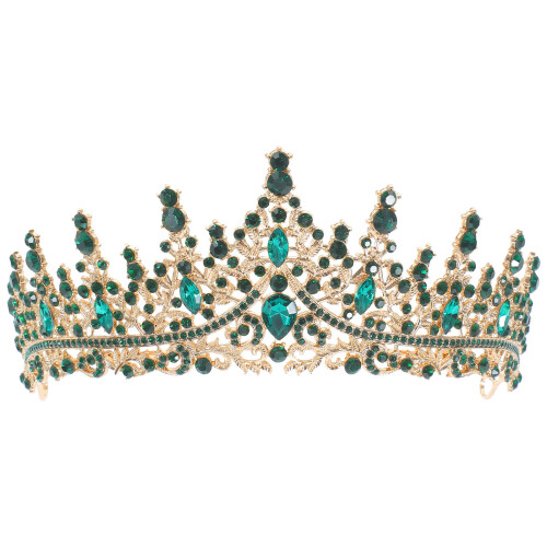 Groene Kroon Haaraccessoires Met En Elegant