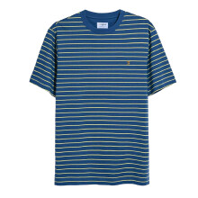 (XL, Grey) Farah Mens Oakland Stripe T-Shirt