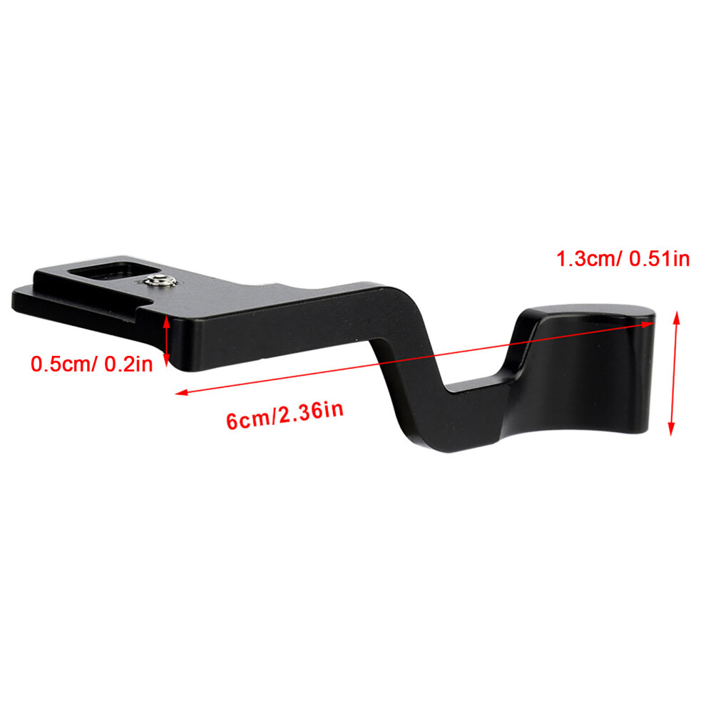 Ergonomic Thumb Grip For Fujifilm Black 7806371563365