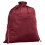 BagBase (68cm x 54cm, Ruby Red) Bagbase Plain Velvet Gift Bag 1