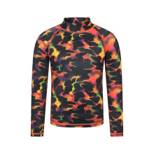 (13 Years, Dark Red) Mountain Warehouse Childrens/Kids Abstract Long-Sleeved Rash Top