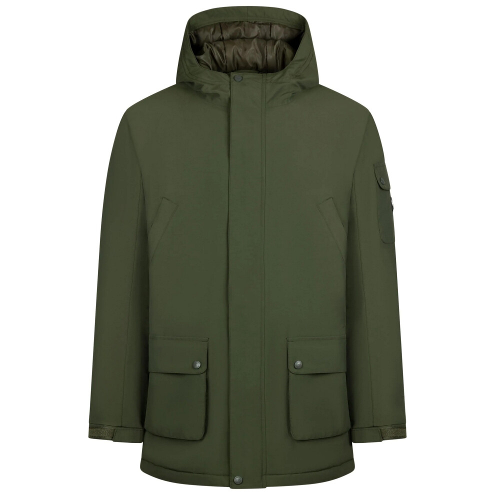 Trespass (L, Dark Vine) Mens Stewart Waterproof Jacket