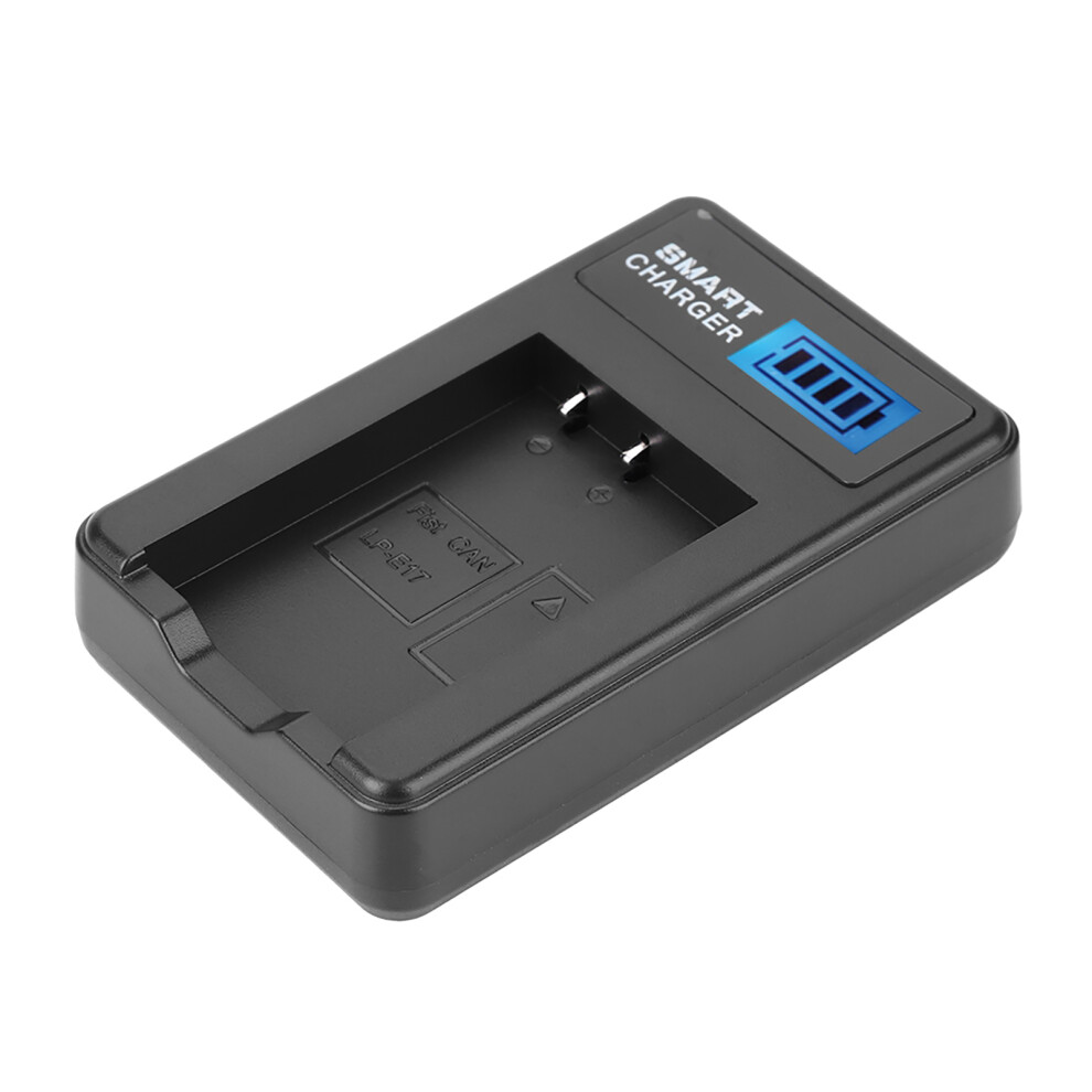 Single Slot Lp-E17 Charger With Lcd 7790334478820