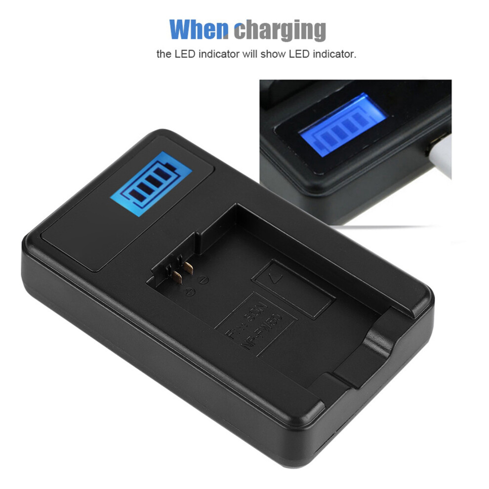 Alpha Np-Fw50 Charger With Lcd Screen 7790334544693