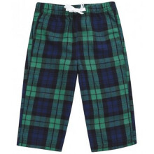 (3-4 Years, Navy/Green) Larkwood Baby Tartan Lounge Pants