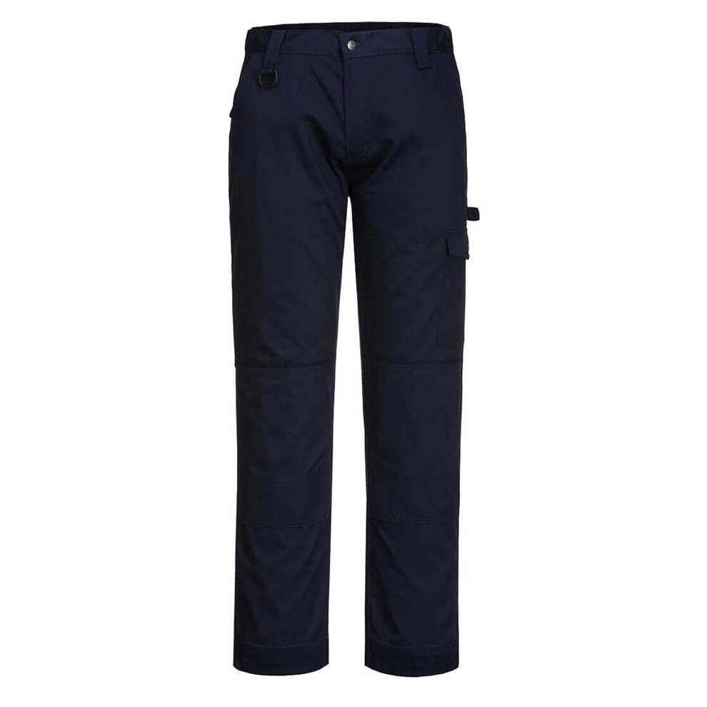 (42R, Navy) Portwest Mens Super Work Trousers 5063238088689