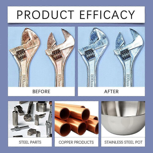 (3PCS) 120ml High-speed rust remover Multi-purpose anti-rust agent Powerful-1/2/3PCS 1