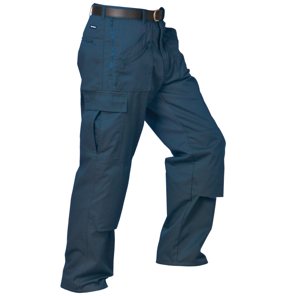 Portwest (38 X Regular, Navy) Mens Action Workwear Trousers (S887) / Pants Blue,Multicoloured