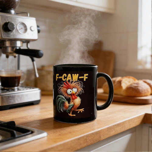 Ceramic Mug Cute Funny Chicken Mug 1