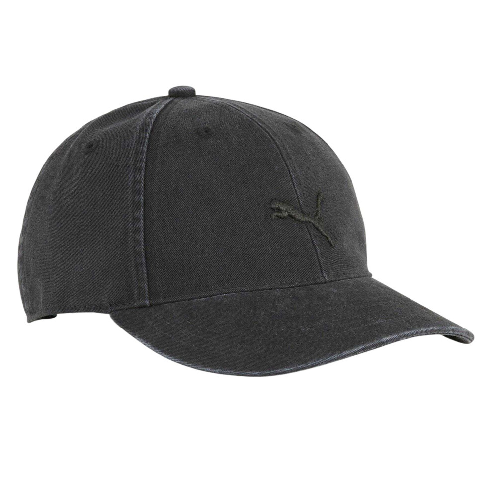 Puma (One Size, ) Unisex Adult Premium Essential Classic Logo Baseball Cap Black