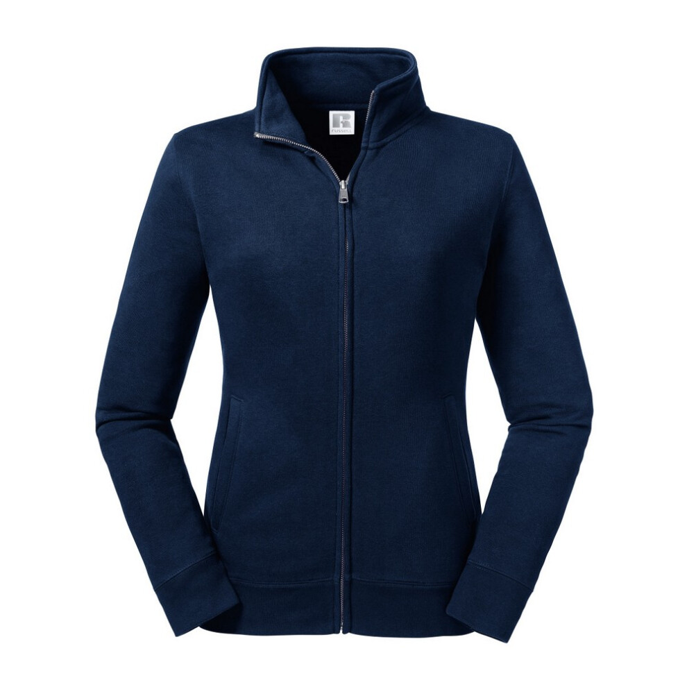 Russell (Xs, French Navy) Womens/Ladies Authentic Sweat Jacket Blue,Multicoloured
