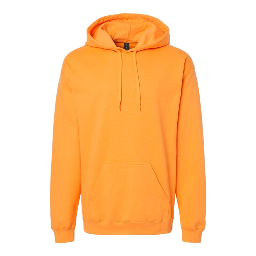 Gildan (S, Tangerine) Unisex Adult Softstyle Fleece Midweight Hoodie Multicoloured