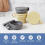 2025 Latest Model 2 pack Mini Silicone Collapsible Travel Cup for Camping 2