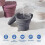 2025 Latest Model 2 pack Mini Silicone Collapsible Travel Cup for Camping 3