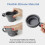 2025 Latest Model 2 pack Mini Silicone Collapsible Travel Cup for Camping 5