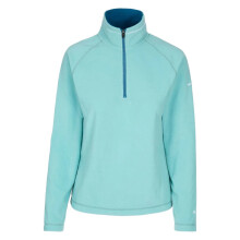 (9-10 Years, Teal Mist) Trespass Childrens Girls Sybil Half Zip Microfleece Top