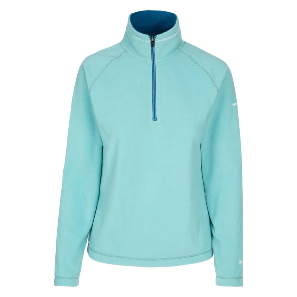 Trespass (9-10 Years, Teal Mist) Childrens Girls Sybil Half Zip Microfleece Top