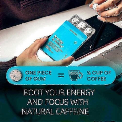 (3pcs) 2025 Neuro Energy : Caffeine Boost, Mint Flavor, 90 Tablets 1
