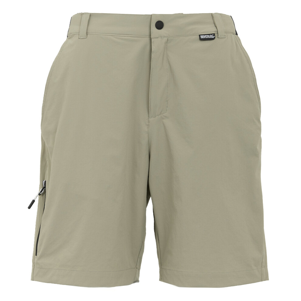 Regatta (38R, Golden Sand) Mens Travel Light Packaway Shorts