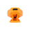 Clip-On-Metronom Mini 110 mAh 5,9  4,2 cm Orange 1
