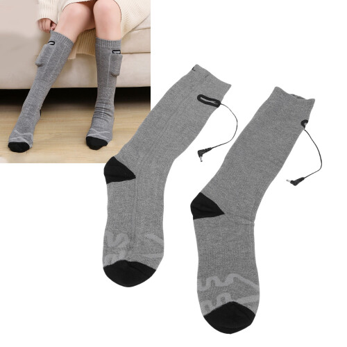 Modell: Beheizte Socken 4000mAh Grau 2 Stück Einheitsgröße