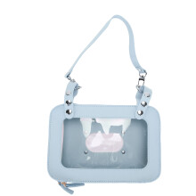 Windeltasche mit Feuchttücher-Dispenser 23x15.5x7cm Blau