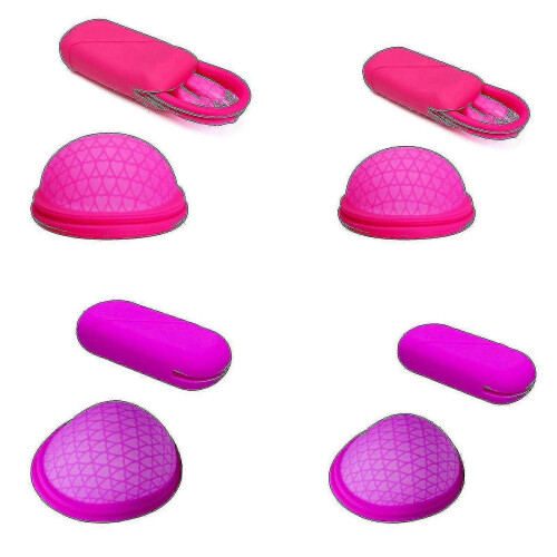 (L, black) Reusable Menstrual Disc Set Of 2 Menstrual Cup 2