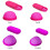 (L, Red) Reusable Menstrual Disc Set Menstrual Cup And Storage Box,flexible Silicone Menstrual Cups 5
