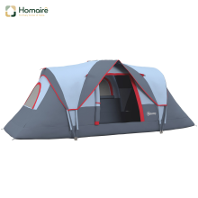 HOMAIRE Stan tunelový pro 5-6 osob Polyester šedý Outdoorový dobrodružství