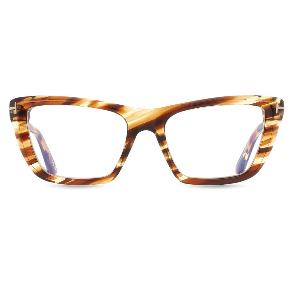 Tom Ford Blue/Light Ft6047-B 055 - Block Women New Eyeglasses