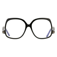 Tom Ford FT5968-B 001 Blue-Light Block Women New Eyeglasses